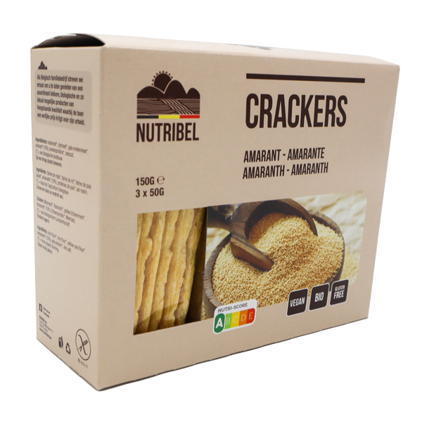 Nutribel Crackers amarante bio 150g