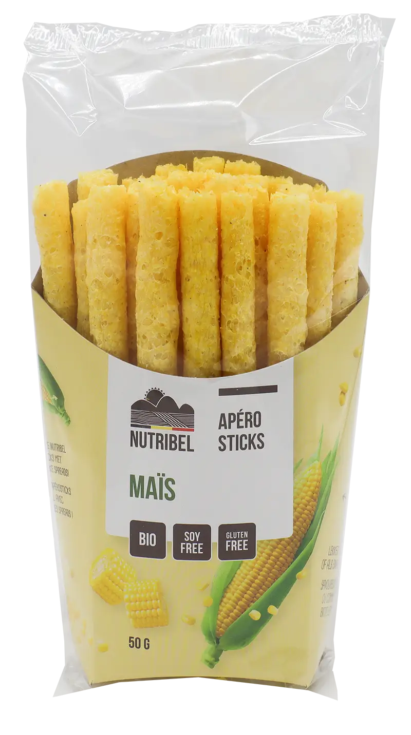 Nutribel Apero sticks maïs bio 50g