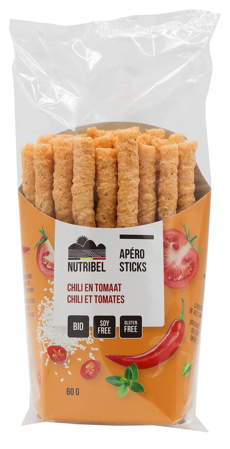 Nutribel Apero sticks chili bio 60g