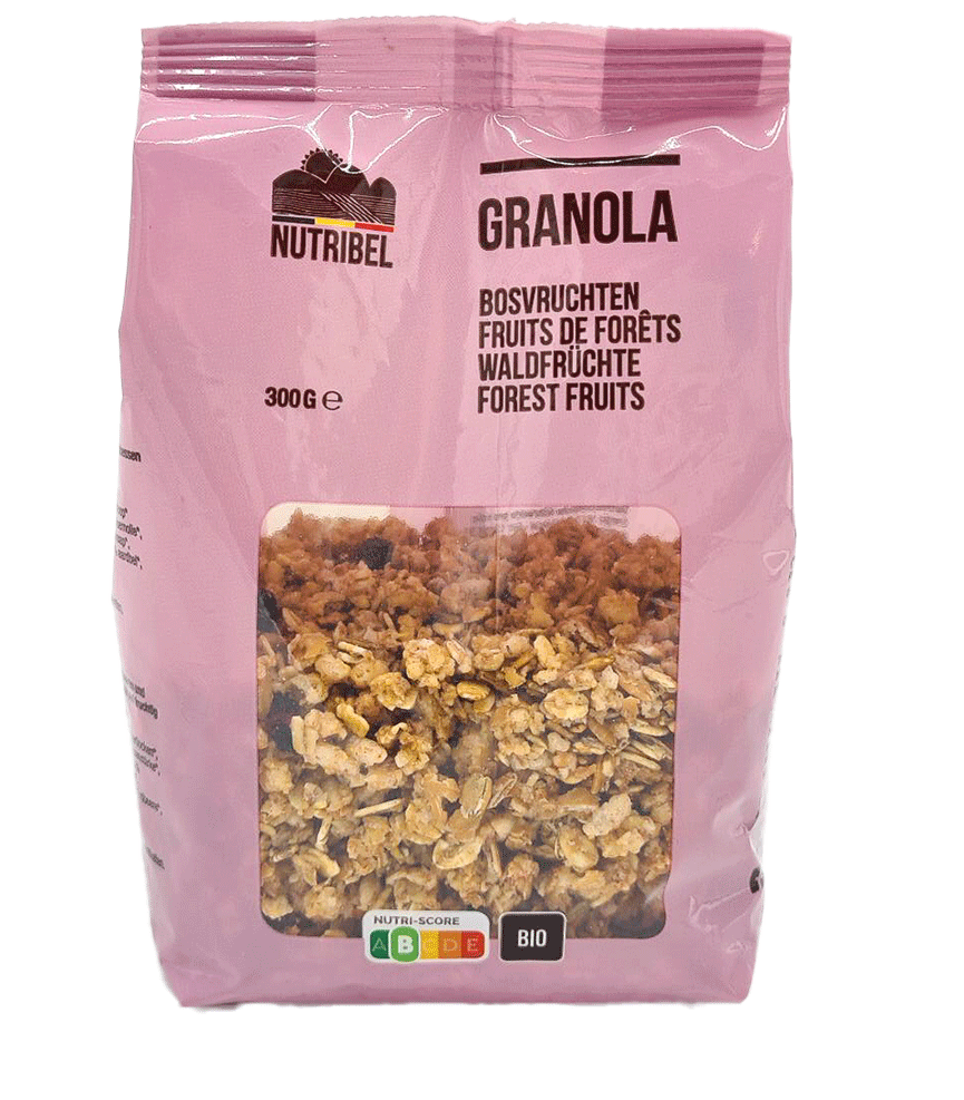 Nutribel Granola fruits des bois bio 300g