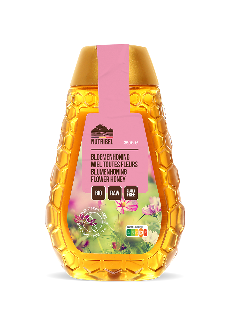 Nutribel Bloemen honing bio 350g