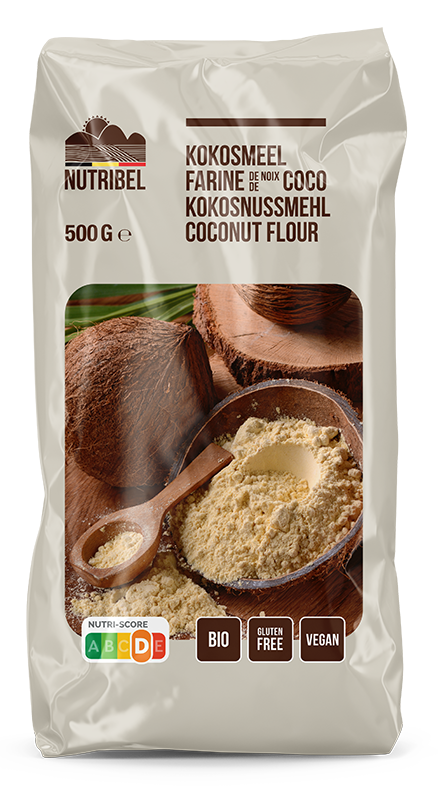 Nutribel Kokosmeel bio & glutenvrij 500g