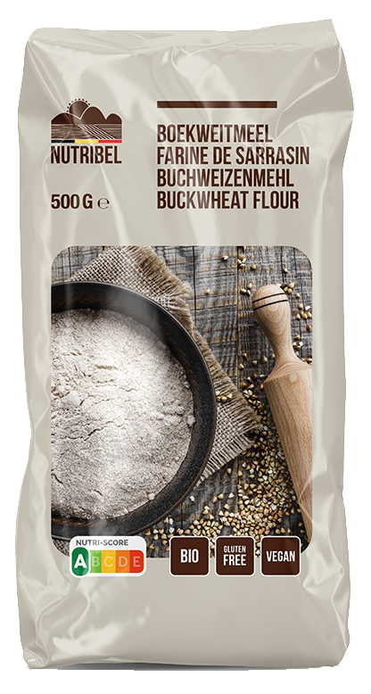 Nutribel Boekweitmeel bio & glutenvrij 500g