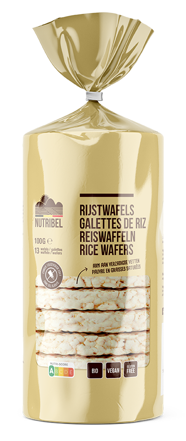 Nutribel Galettes de riz ss bio & sans gluten 100g