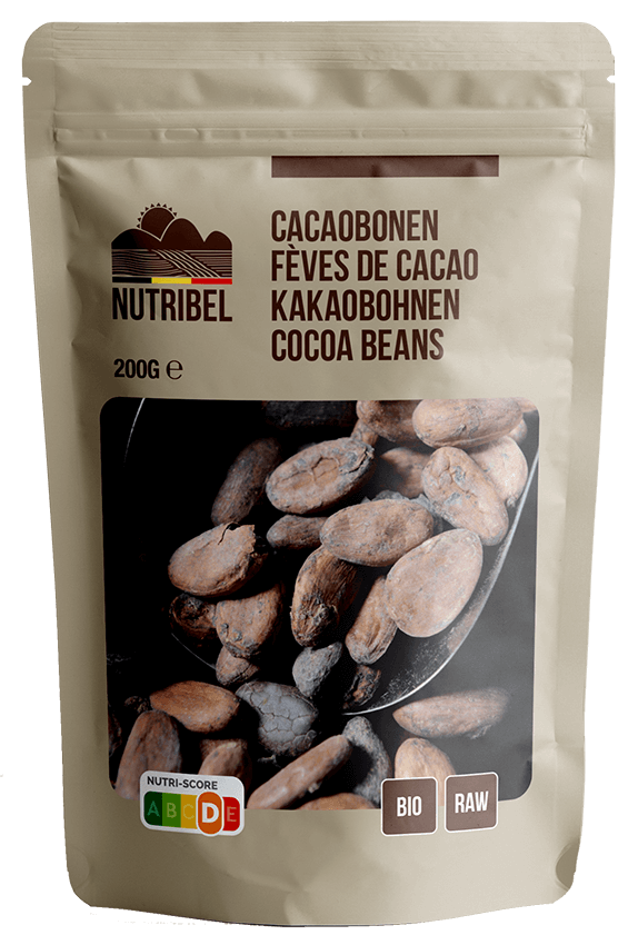 Nutribel Fèves de cacao bio & raw 200g