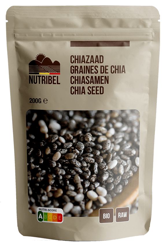 Nutribel Graines de chia bio & raw 200g