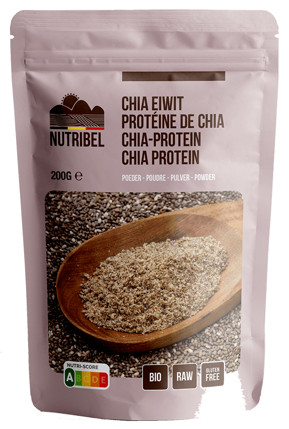 Nutribel Chia protéine bio & raw 200g