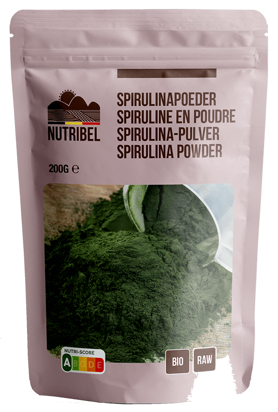 Nutribel Spirulina poeder bio & raw 200g