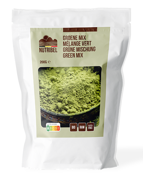 Nutribel Groene mix bio & raw 200g