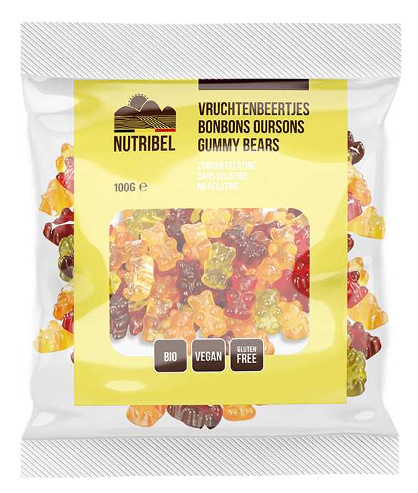 Nutribel Bonbons oursons bio 100g